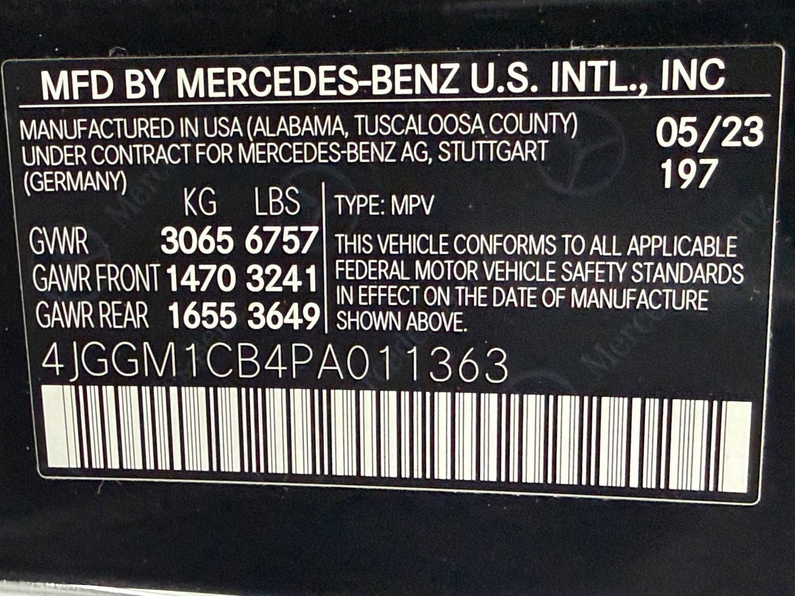 Certified 2023 Mercedes-Benz EQE 350+ 4MATIC SUV image 19
