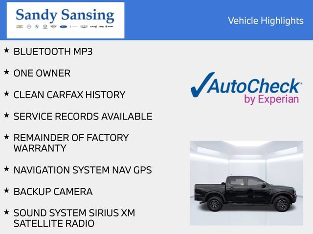 Used 2024 Ford Ranger XLT w/ Equipment Group 301A High RWD image 6