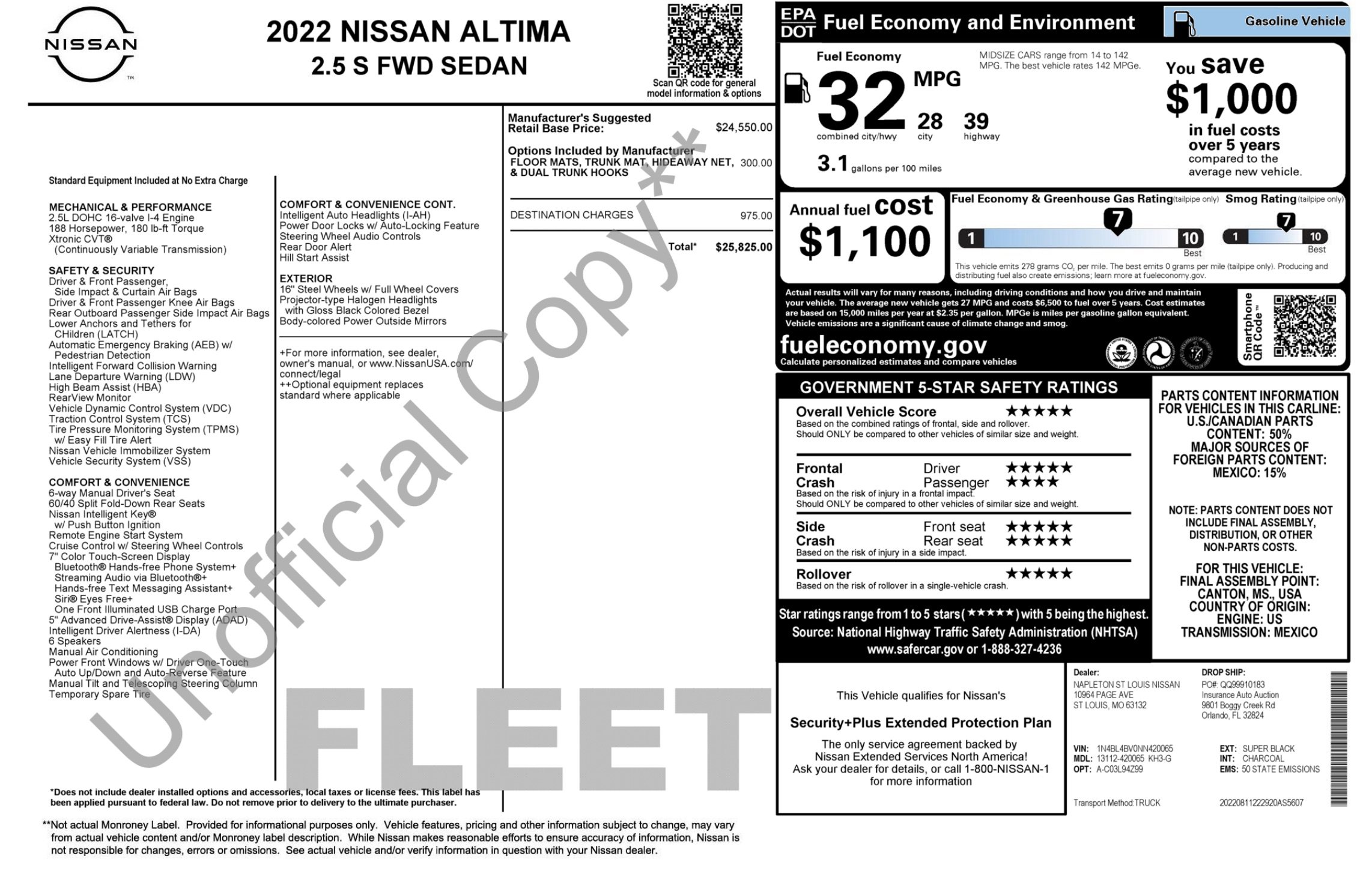 Used 2022 Nissan Altima 2.5 S FWD image 5