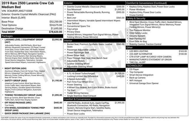 Used 2019 RAM 2500 Laramie image 40
