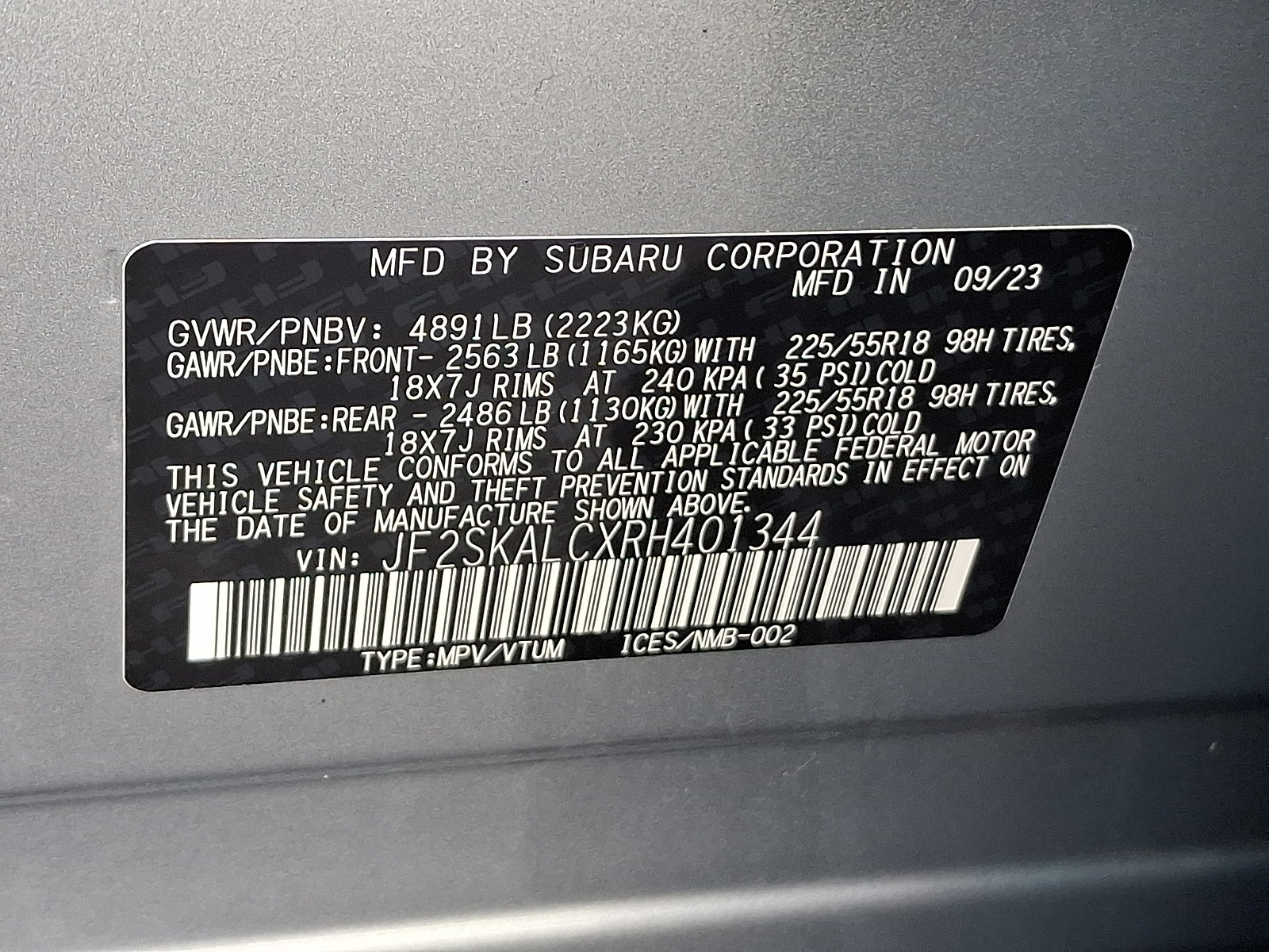 Certified 2024 Subaru Forester Limited w/ Convenience Package AWD/4WD image 28