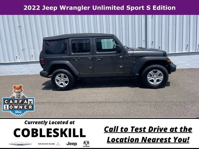 Used 2022 Jeep Wrangler Unlimited Sport AWD/4WD image 4