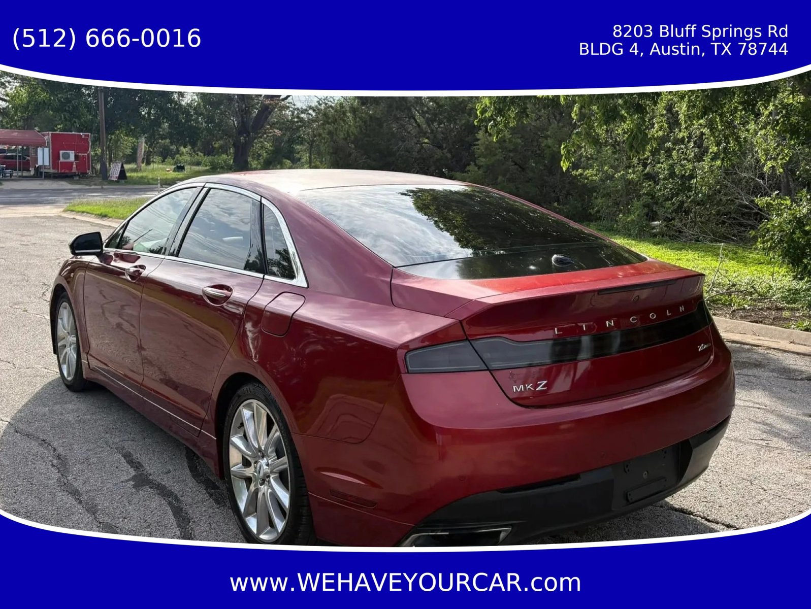 Used 2014 Lincoln MKZ AWD image 3