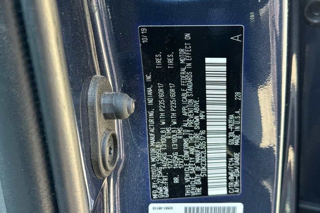 Used 2020 Toyota Sienna LE w/ LE Preferred Package FWD image 35