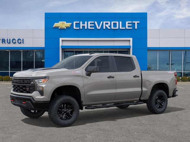 New 2026 Chevrolet Silverado 1500 Custom Trail Boss w/ LPO, Dark Essentials Package AWD/4WD image 2