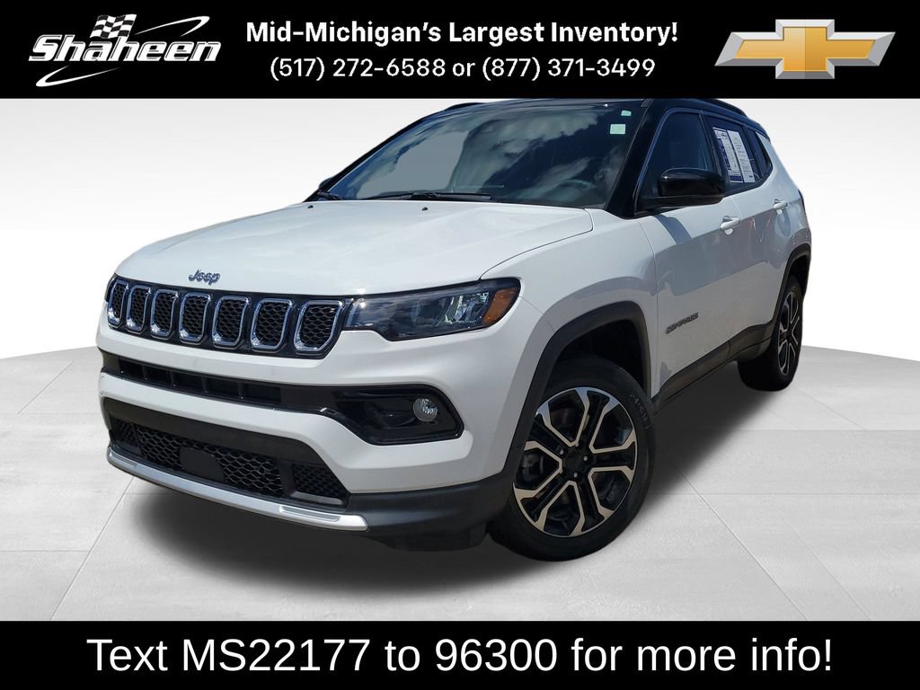Used 2023 Jeep Compass Limited w/ Sun and Sound Group