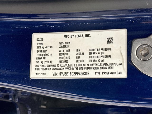 Used 2023 Tesla Model 3 Performance AWD/4WD image 30