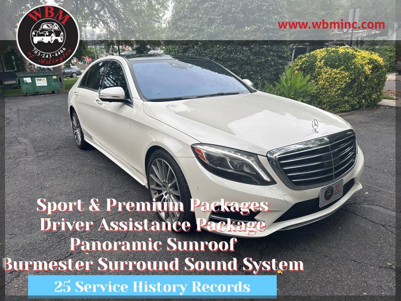 Used 2016 Mercedes-Benz S 550 Sedan image 1