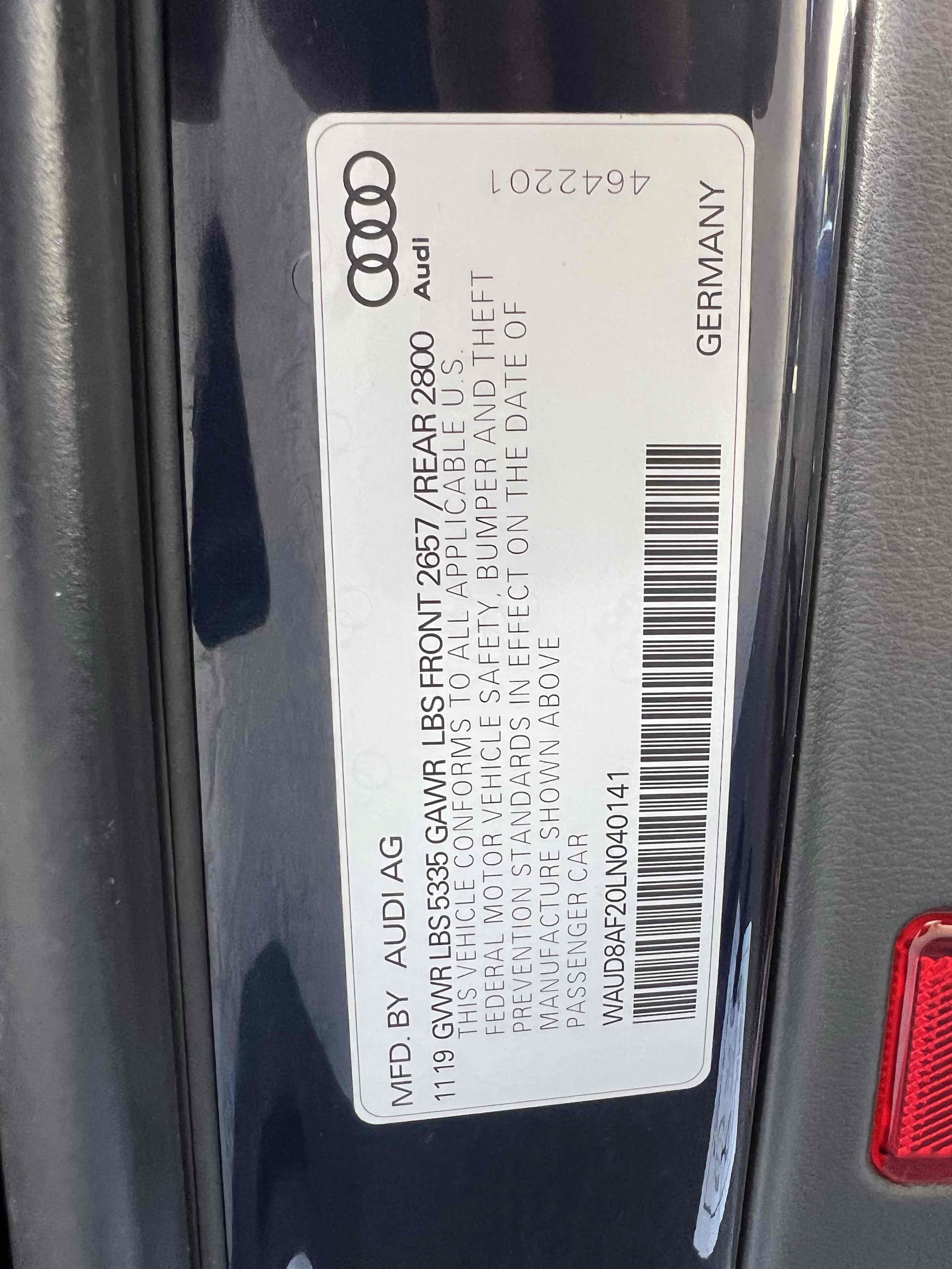 Used 2020 Audi A6 2.0T Premium AWD/4WD image 10
