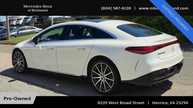 Used 2022 Mercedes-Benz EQS 580 4MATIC Sedan image 8