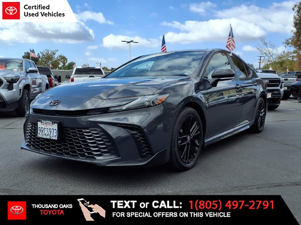 Certified 2025 Toyota Camry SE w/ Multimedia Upgrade Package FWD image 1