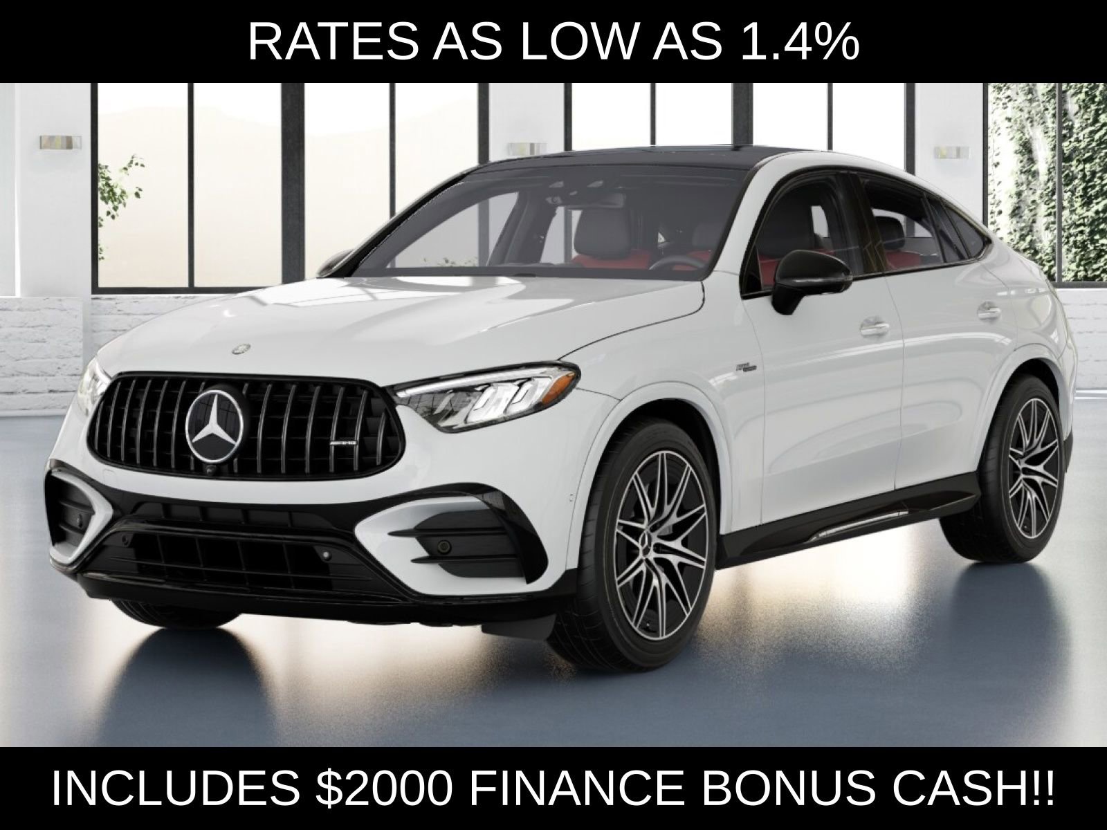 New 2026 Mercedes-Benz GLC 43 AMG 4MATIC Coupe