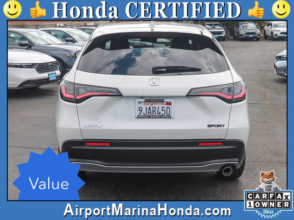Certified 2024 Honda HR-V Sport image 7
