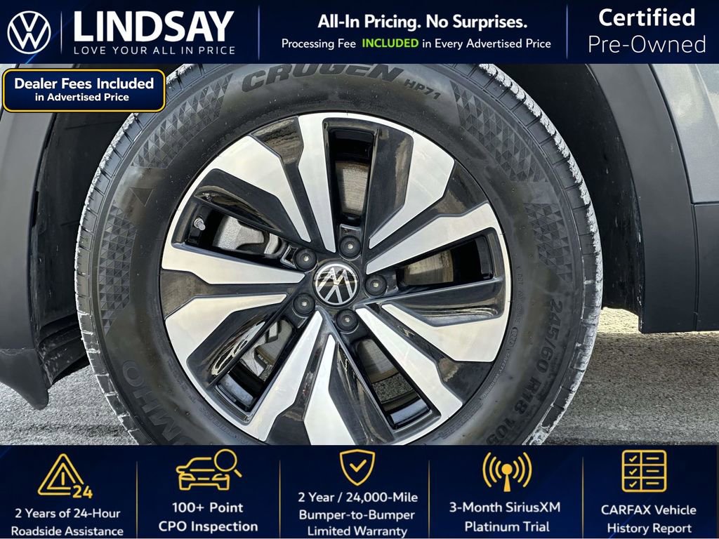 Certified 2025 Volkswagen Atlas Cross Sport SE AWD/4WD image 9