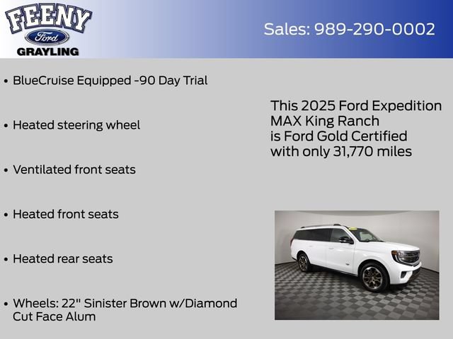 Used 2025 Ford Expedition Max King Ranch AWD/4WD image 13