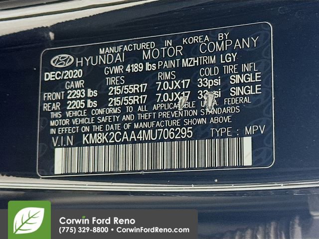 Used 2021 Hyundai Kona SEL image 30