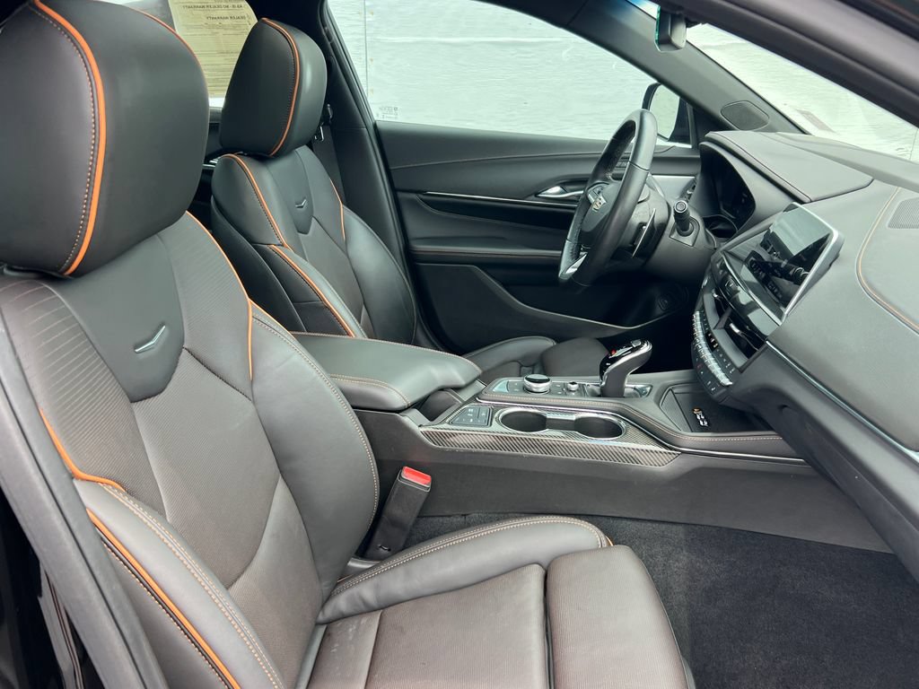 Certified 2024 Cadillac CT4 V w/ Navigation Package RWD image 22