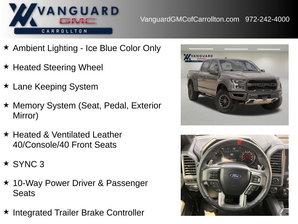 Used 2020 Ford F150 Raptor w/ Equipment Group 802A Luxury AWD/4WD image 24