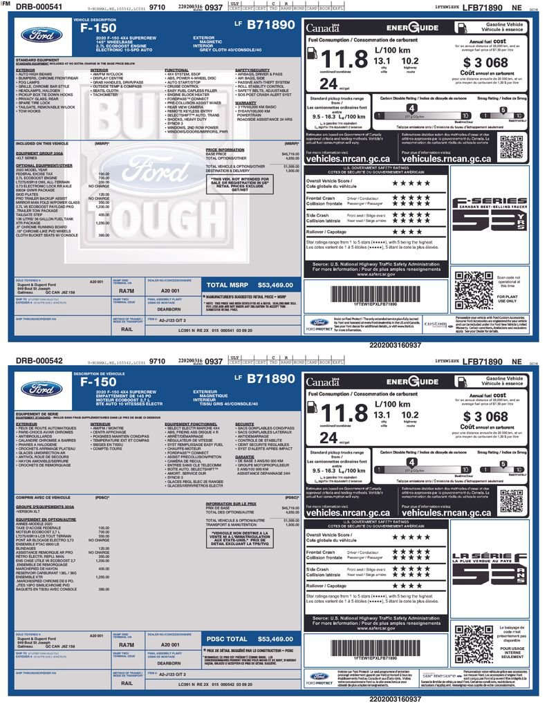 Used 2020 Ford F150 XLT w/ XTR Package image 17
