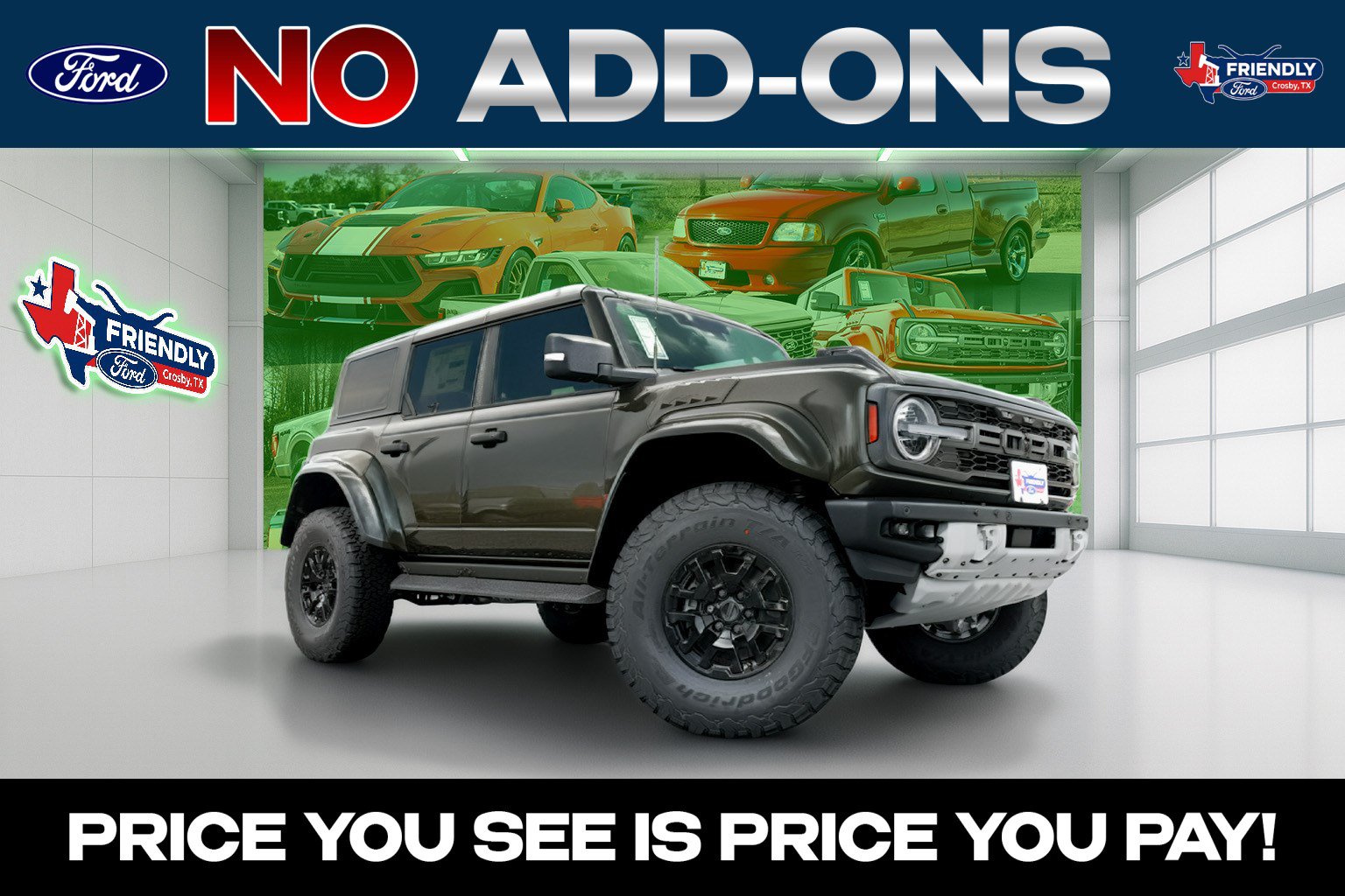 New 2026 Ford Bronco Raptor