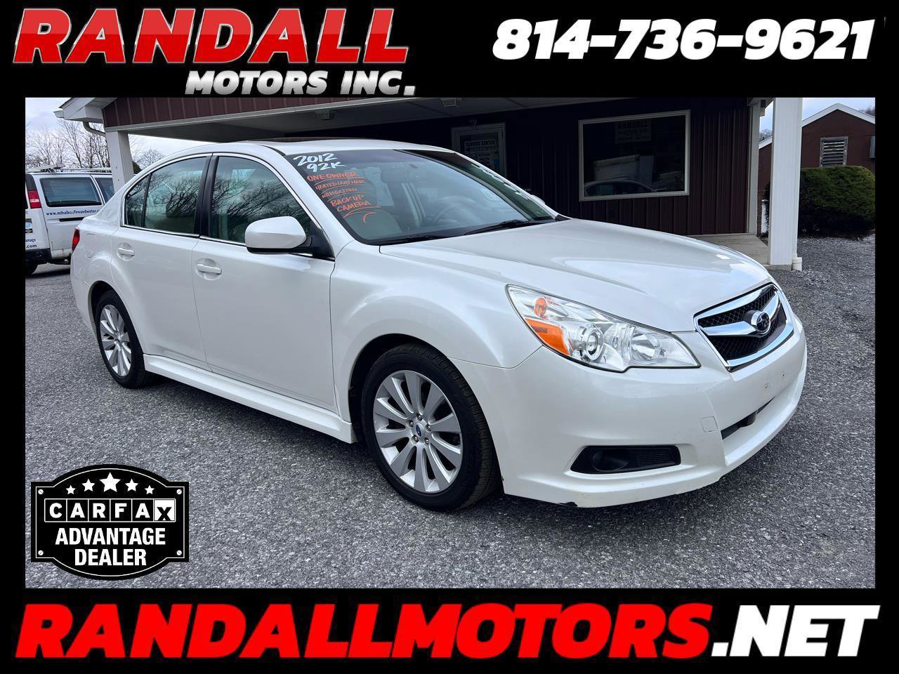 Used 2012 Subaru Legacy 3.6R Limited image 1