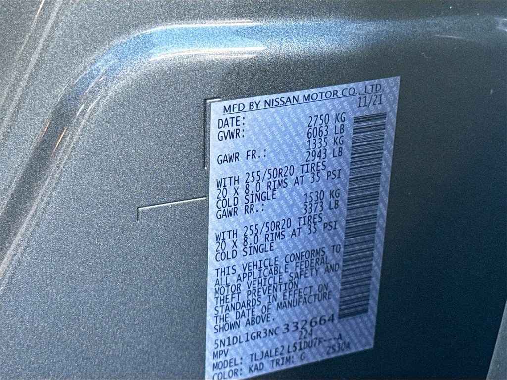 Used 2022 INFINITI QX60 Sensory w/ Vision Package image 36