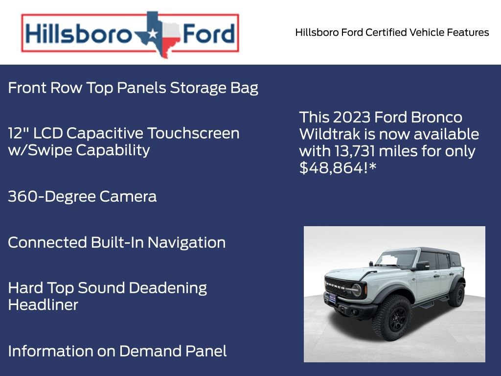 Certified 2023 Ford Bronco Wildtrak image 13
