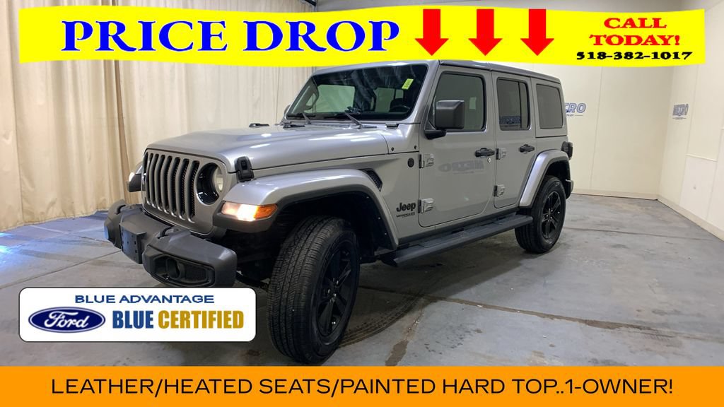Used 2021 Jeep Wrangler Unlimited Sahara AWD/4WD image 7