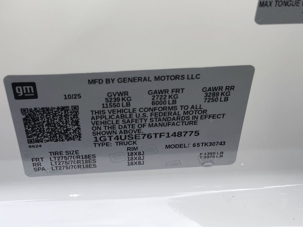 New 2026 GMC Sierra 3500 Pro w/ 1SA Pro Safety Plus Package image 40