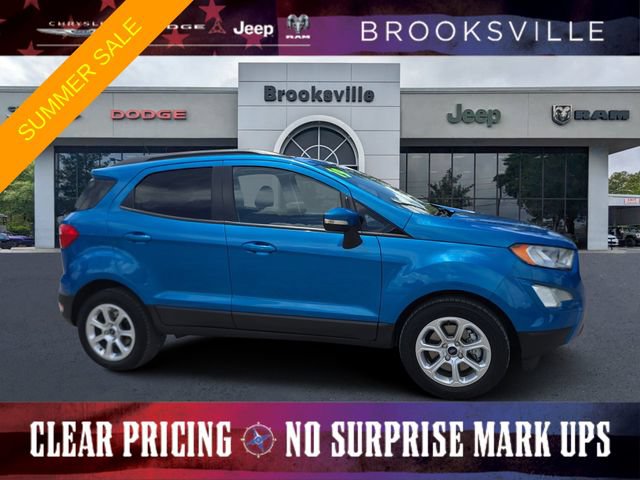 Used 2019 Ford EcoSport SE w/ SE Convenience Package