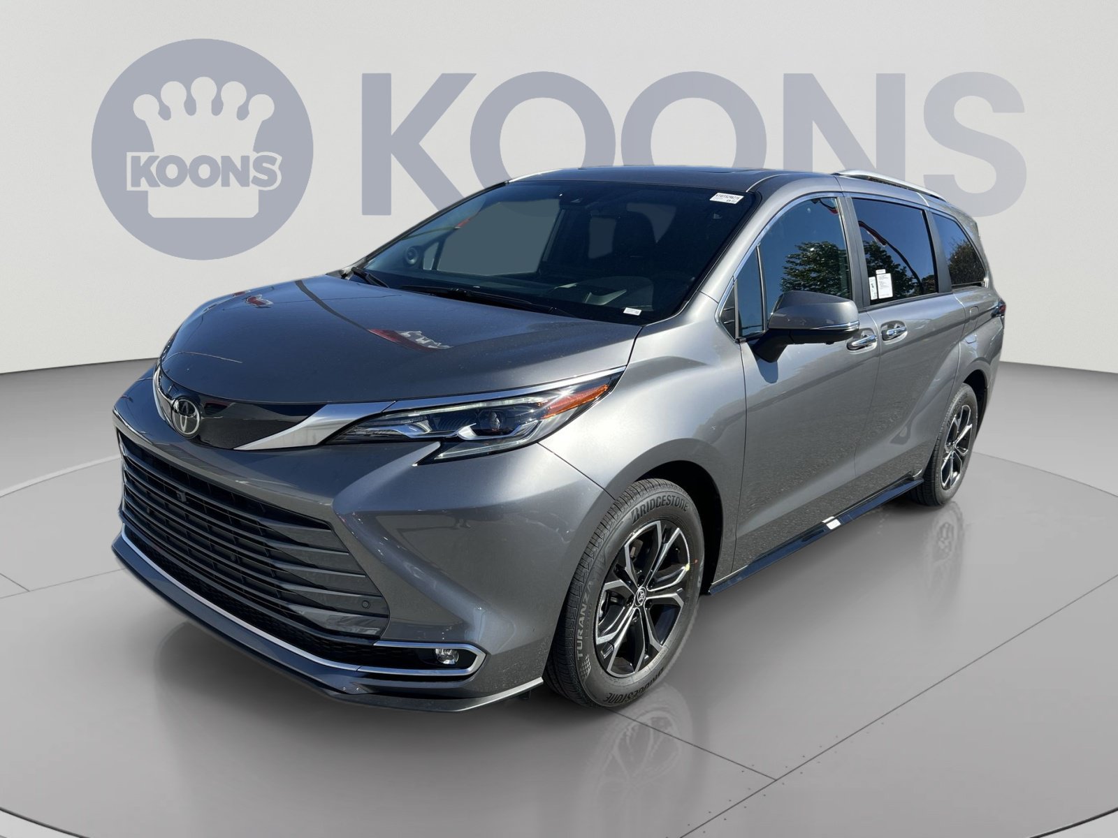 New 2026 Toyota Sienna Platinum