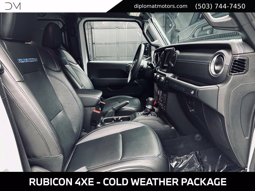 Used 2023 Jeep Wrangler Unlimited Rubicon 4xe w/ Cold Weather Group AWD/4WD image 20
