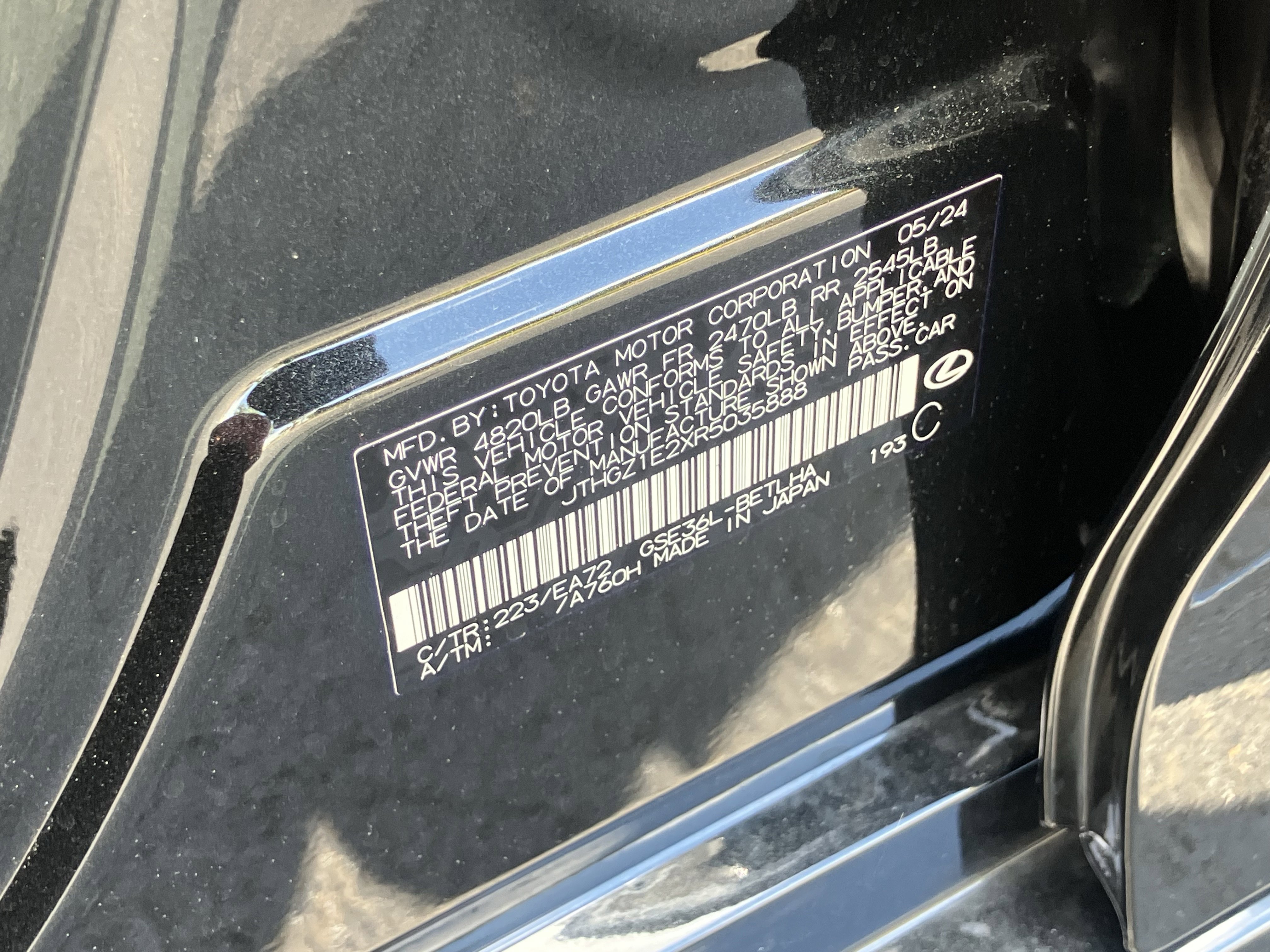 Used 2024 Lexus IS 350 F Sport w/ Memory Package image 30