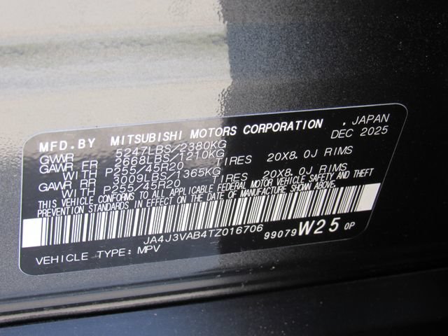 New 2026 Mitsubishi Outlander SE FWD image 23