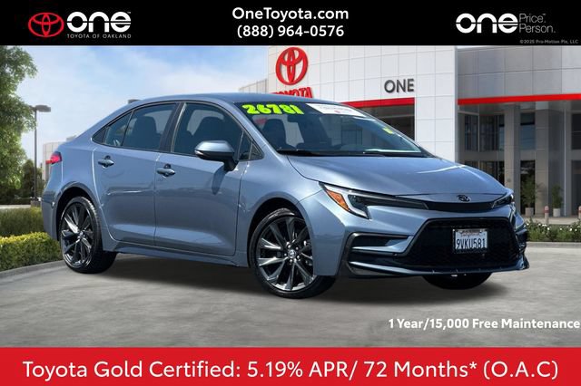 Certified 2025 Toyota Corolla SE
