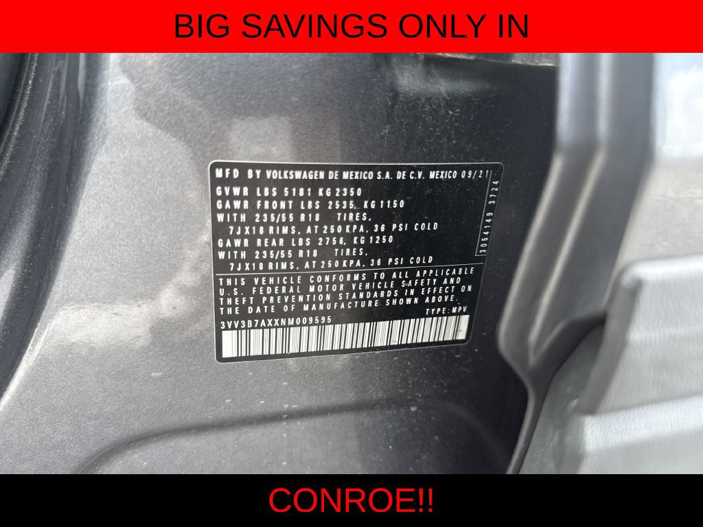 Used 2022 Volkswagen Tiguan SE FWD image 28