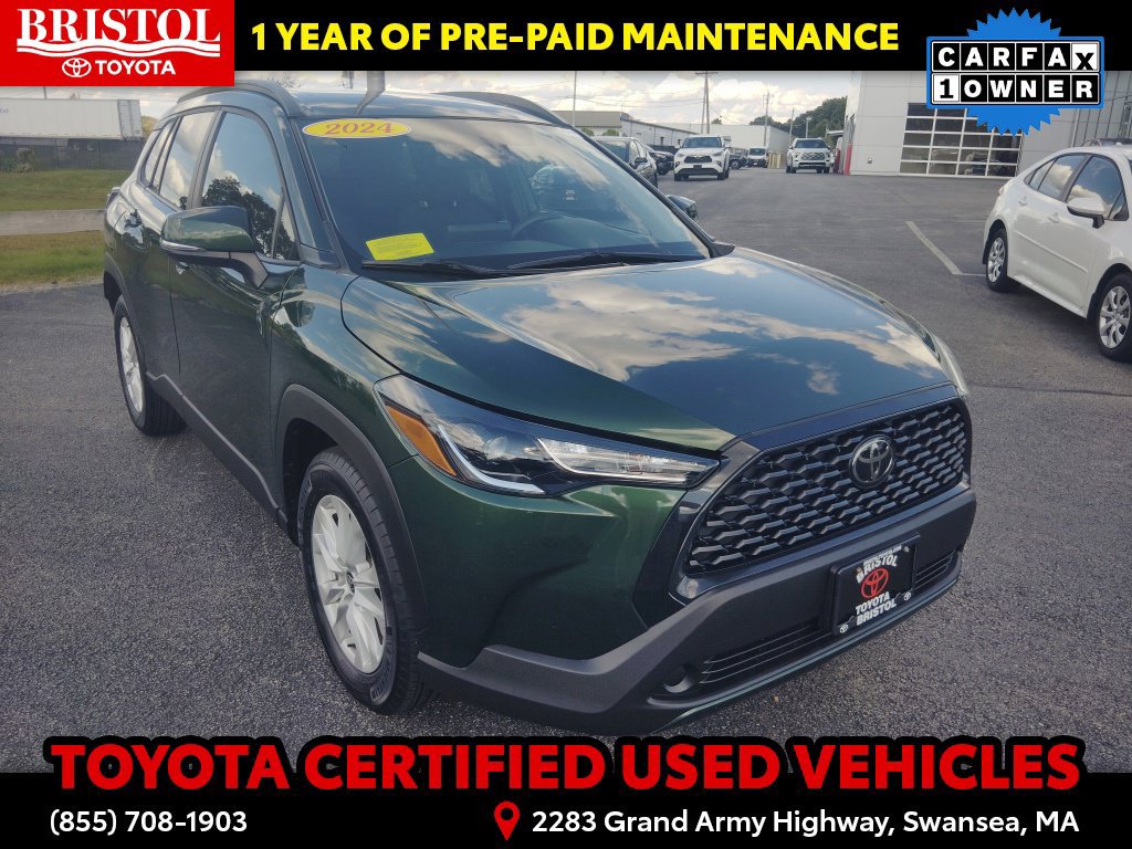 Certified 2024 Toyota Corolla Cross LE w/ Moonroof Package AWD/4WD image 1