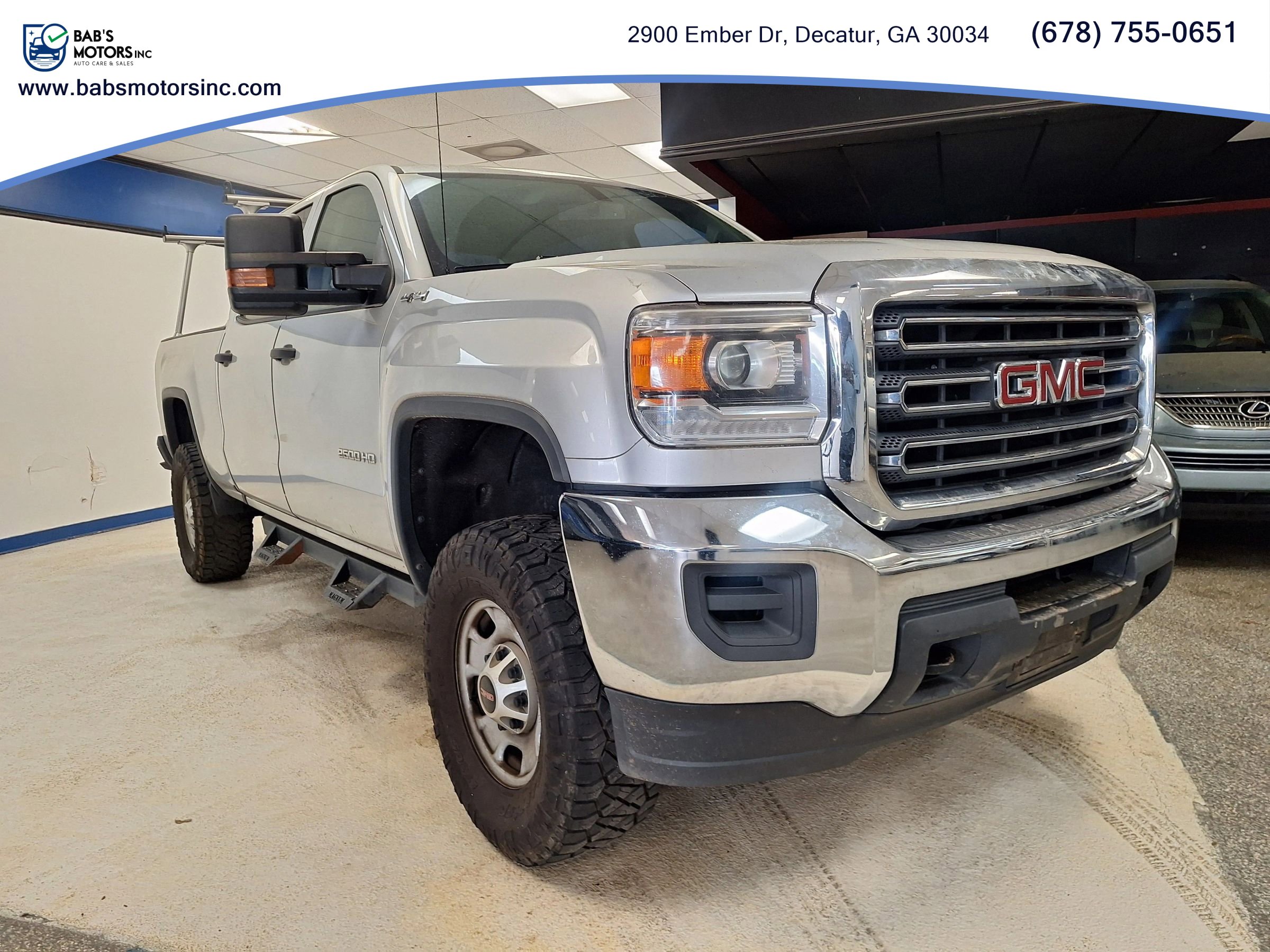 Used 2016 GMC Sierra 2500 4x4 Crew Cab w/ Sierra Convenience Package image 1
