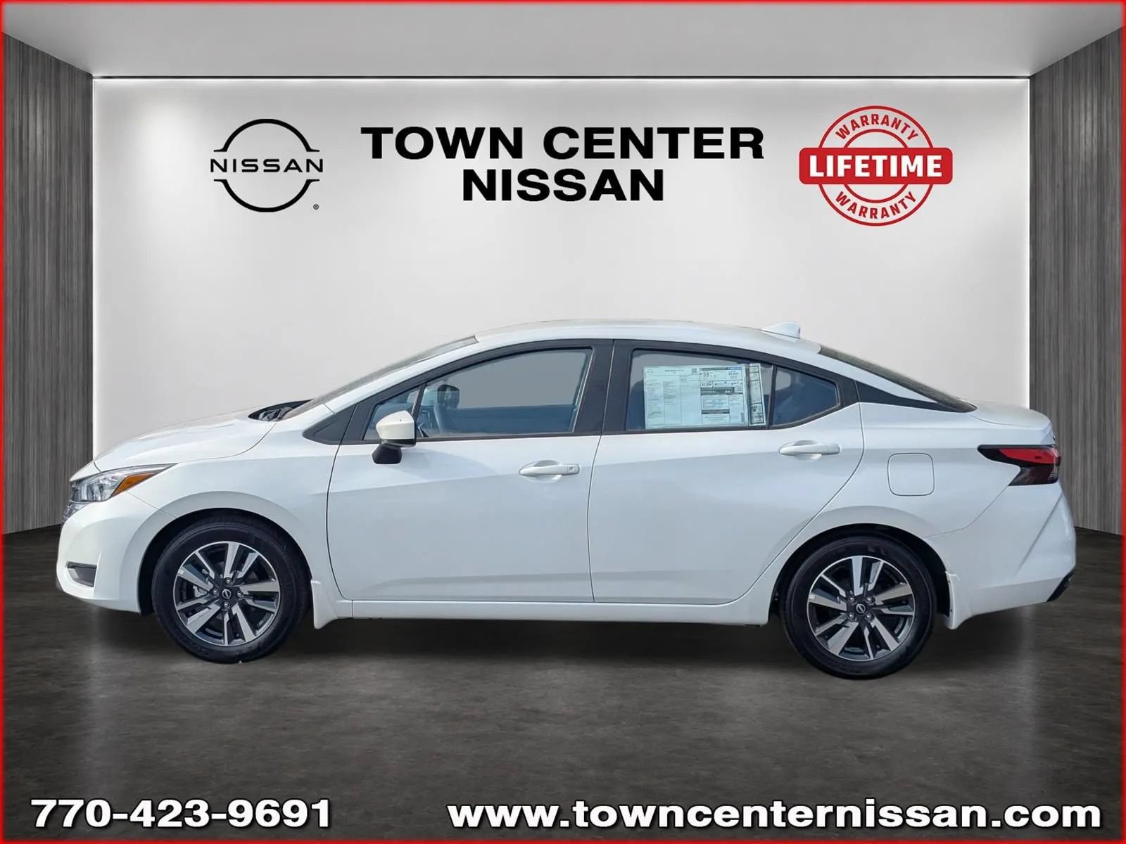 New 2025 Nissan Versa SV w/ Trunk Package FWD image 5