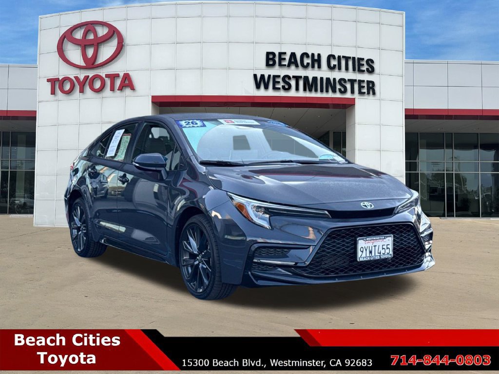 Certified 2026 Toyota Corolla SE w/ SE Package