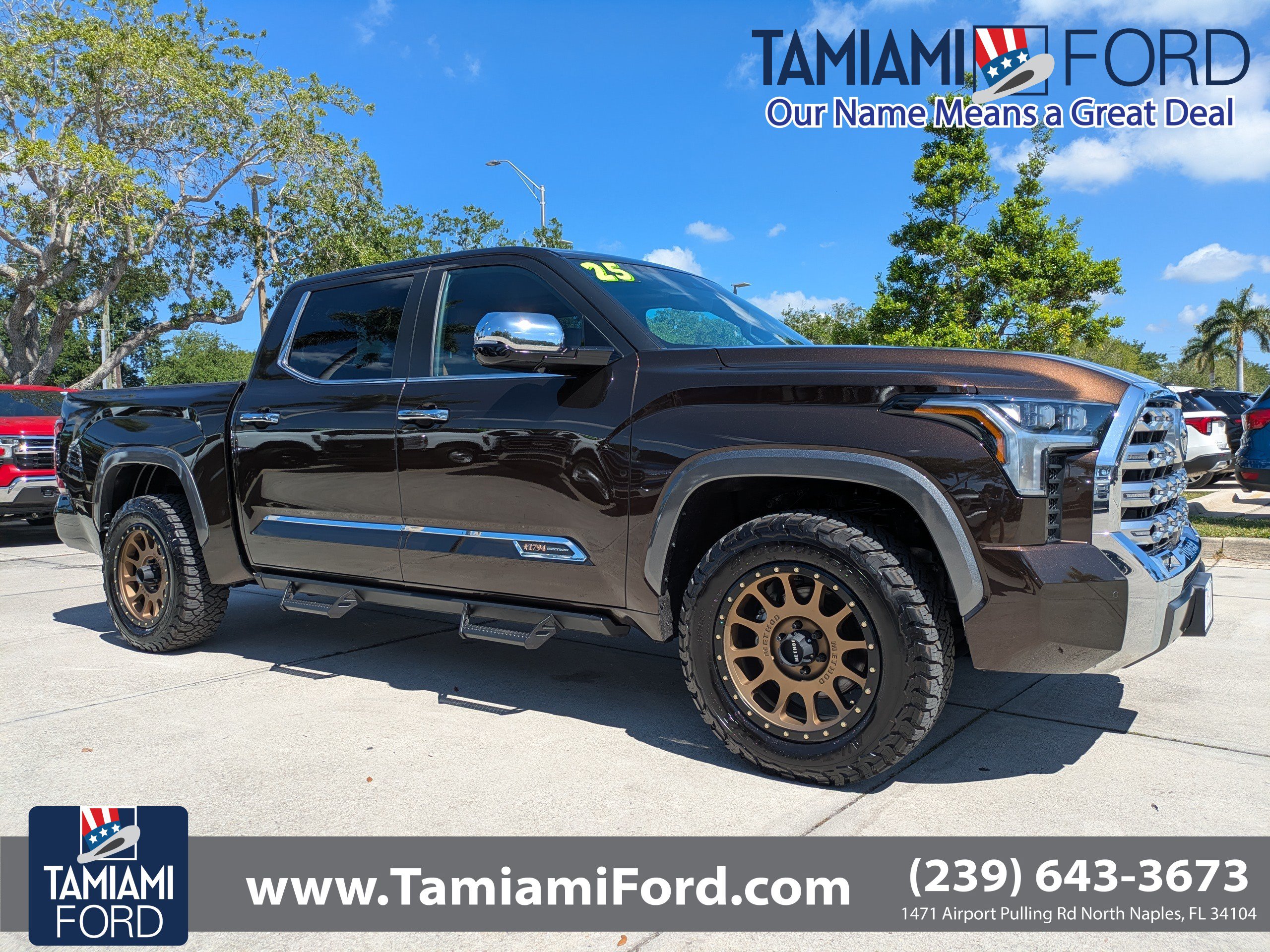 Used 2025 Toyota Tundra 1794 Edition AWD/4WD image 1