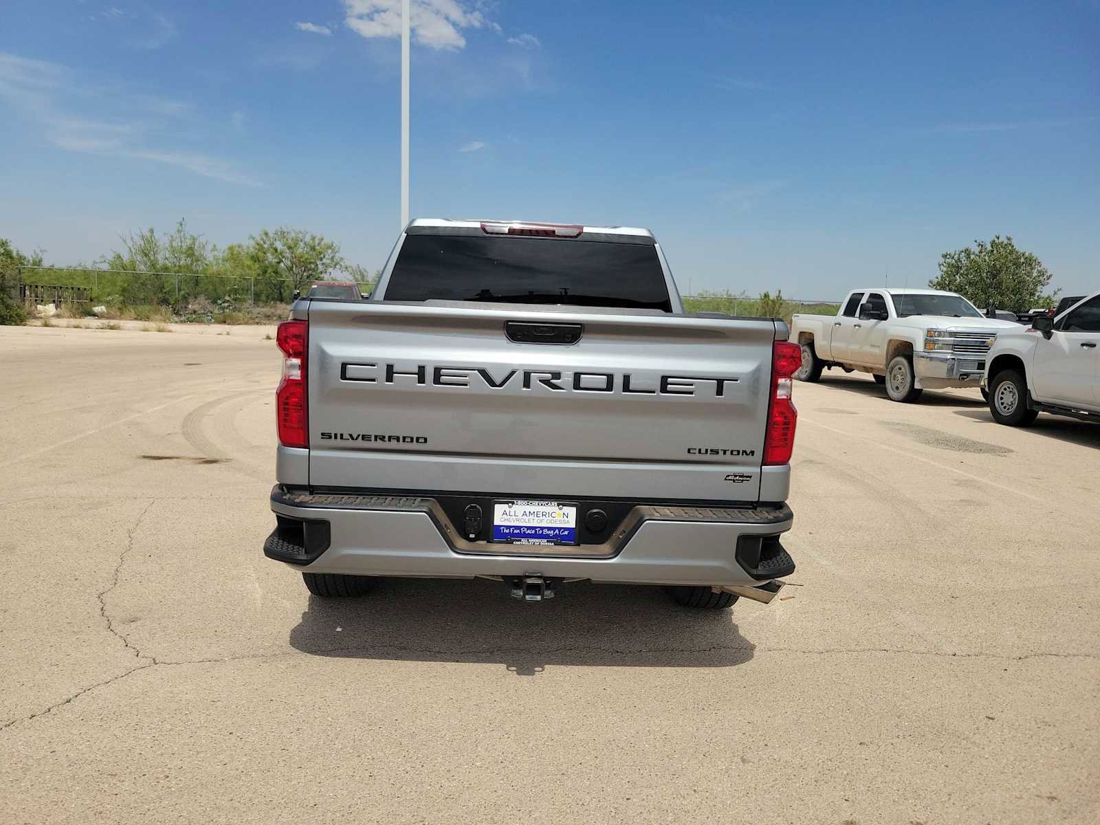 Used 2024 Chevrolet Silverado 1500 Custom w/ LPO, Dark Essentials Package RWD image 7