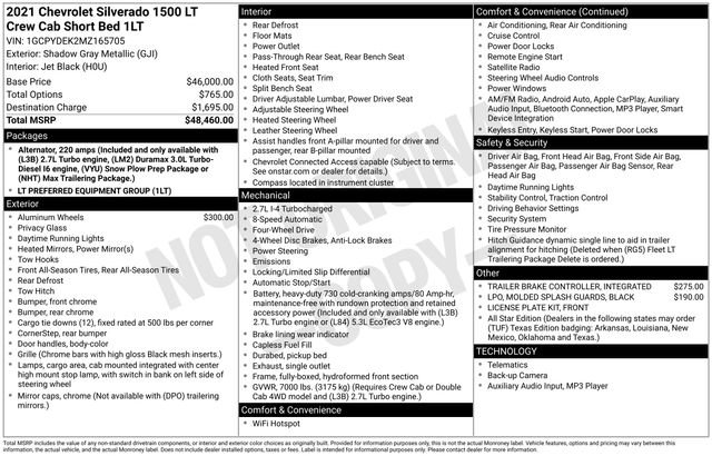 Used 2021 Chevrolet Silverado 1500 LT image 5