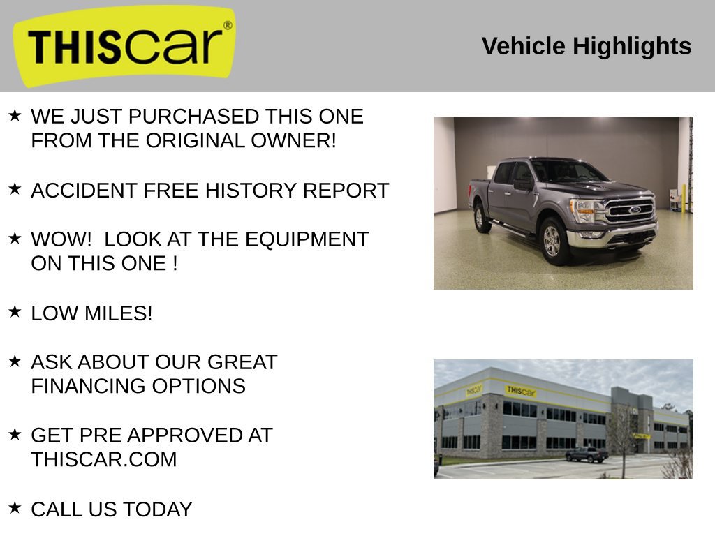 Used 2021 Ford F150 XLT w/ Equipment Group 301A Mid AWD/4WD image 12