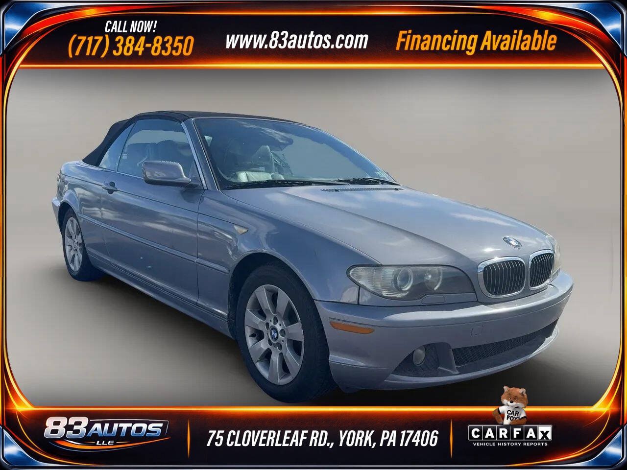 Used 2005 BMW 325Ci Convertible RWD image 1