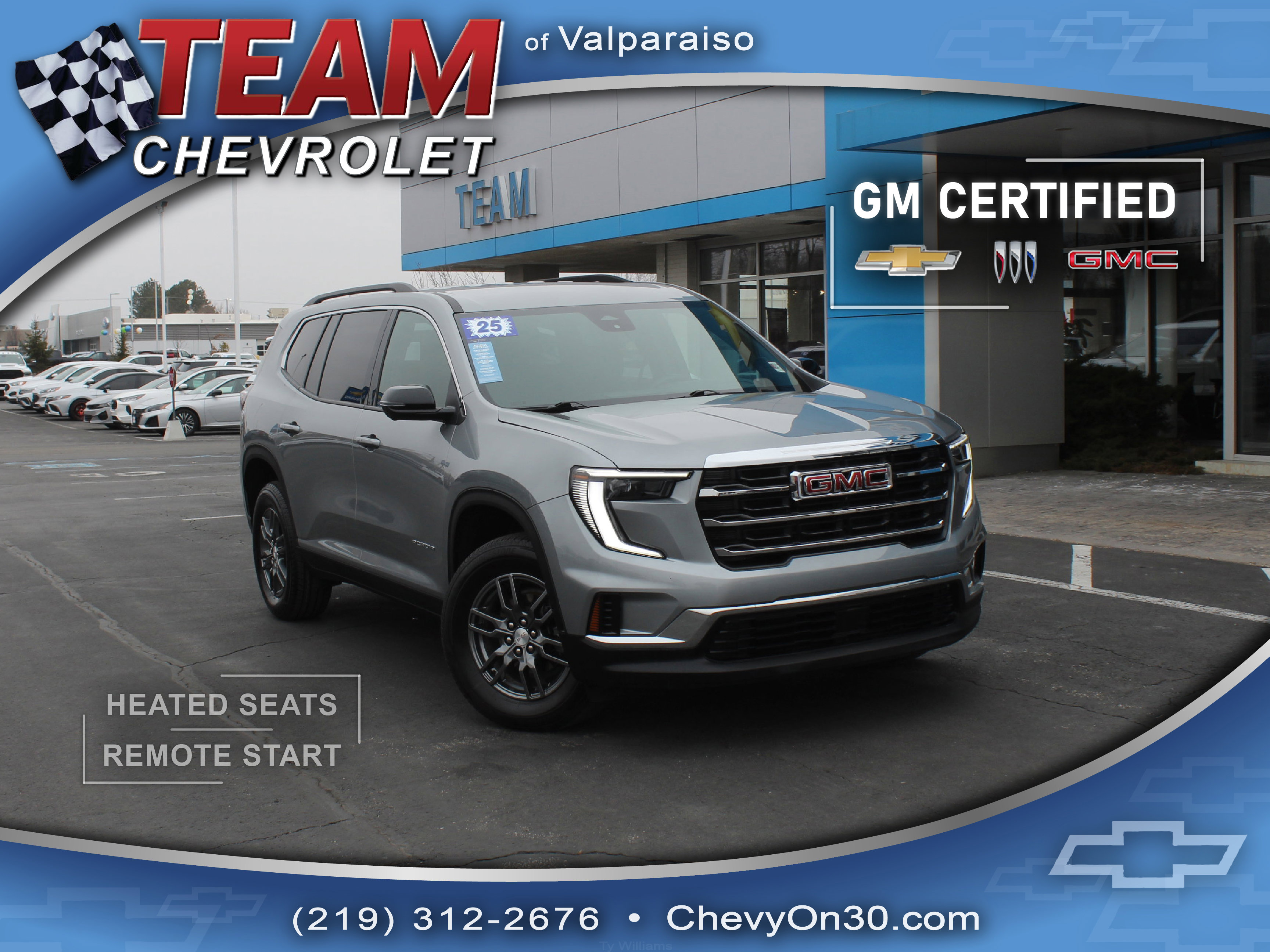 Certified 2025 GMC Acadia Elevation image 1