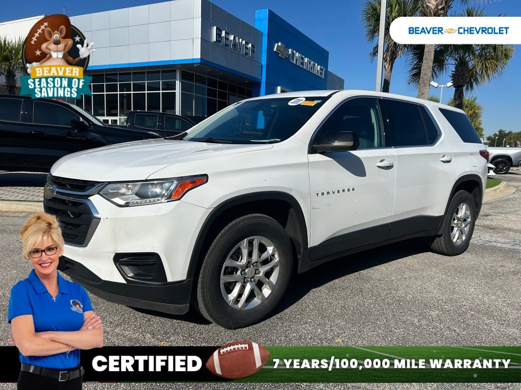 Used 2021 Chevrolet Traverse LS
