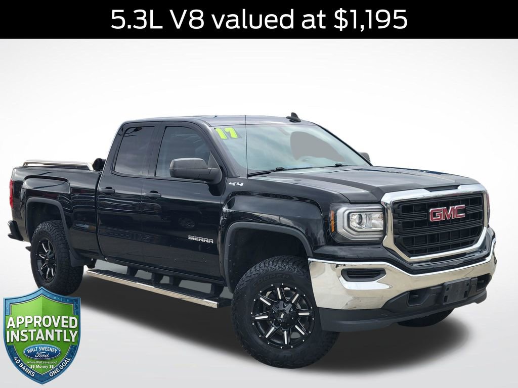 Used 2017 GMC Sierra 1500 4x4 Double Cab w/ Sierra Convenience Package