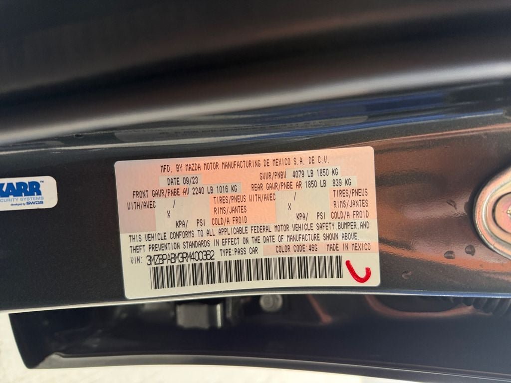 Used 2024 MAZDA MAZDA3 s FWD image 34