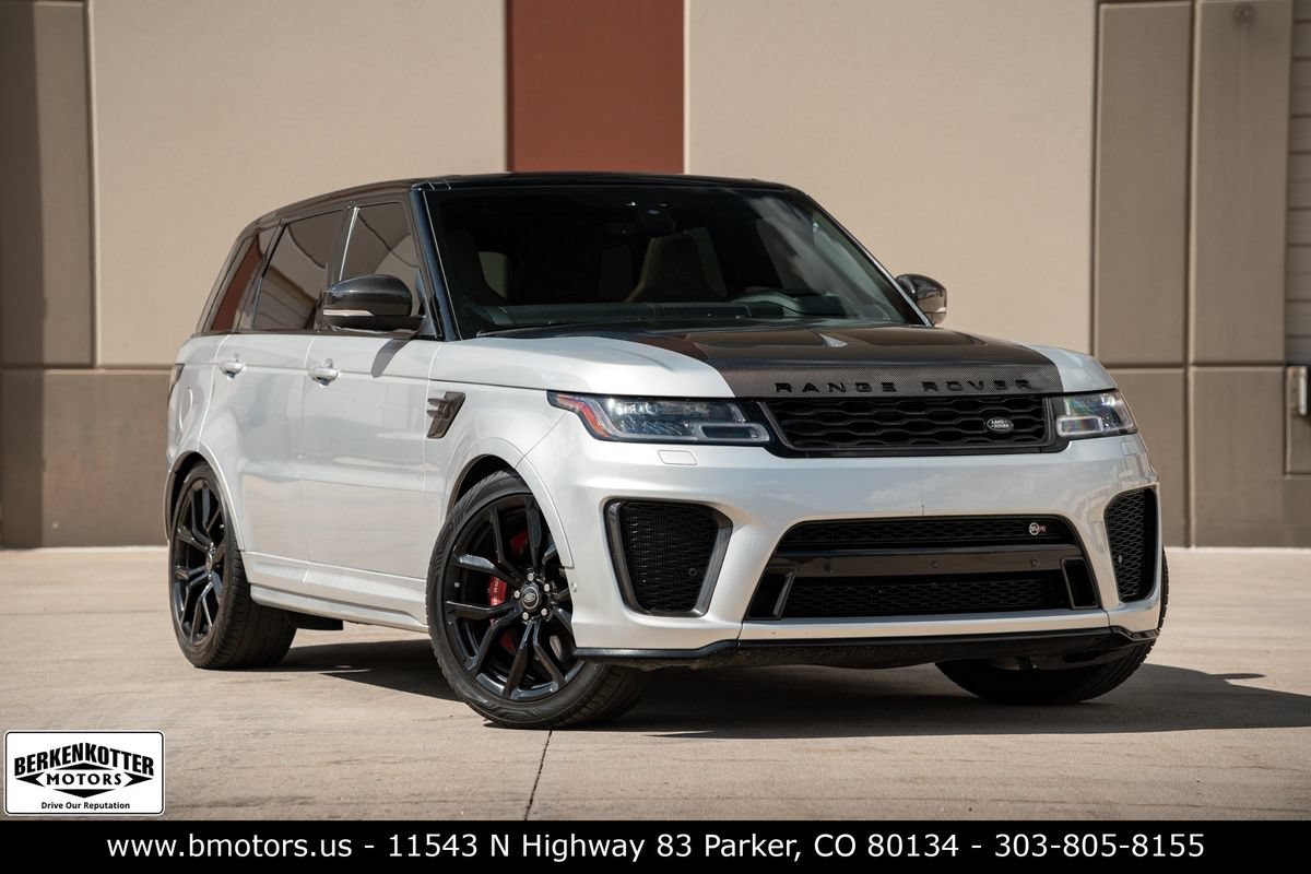 Used 2022 Land Rover Range Rover Sport SVR Carbon Edition